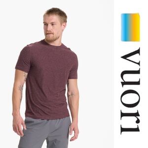 NWT |  Vuori | Strato Tech Tee | XL | Chestnut Heather